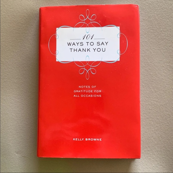 sterling Other - 101 ways to say thank you book